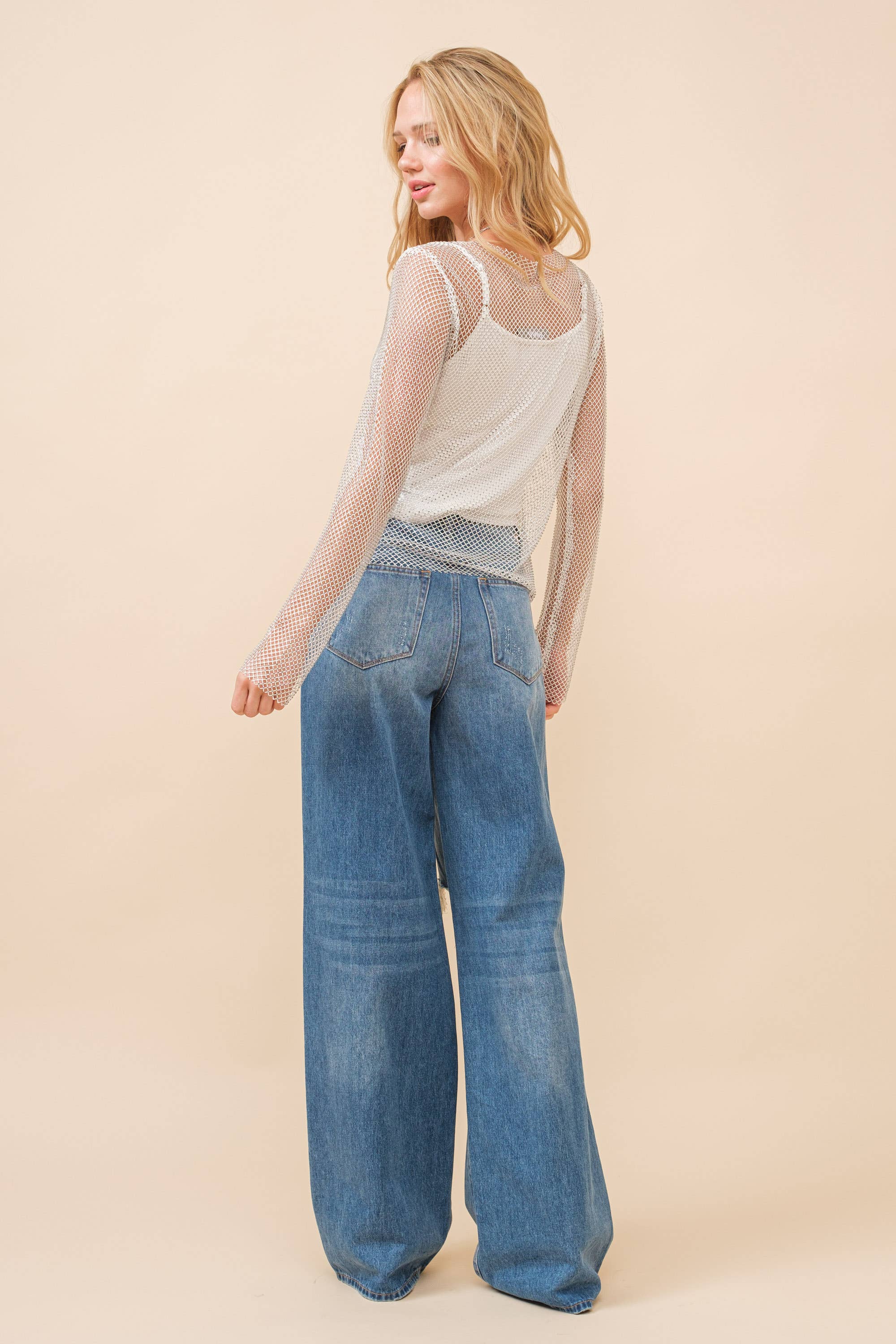 Blue B – Blusa - Mulher por atacado – 50092T - Tampo com forro de strass em malha de arrasto11