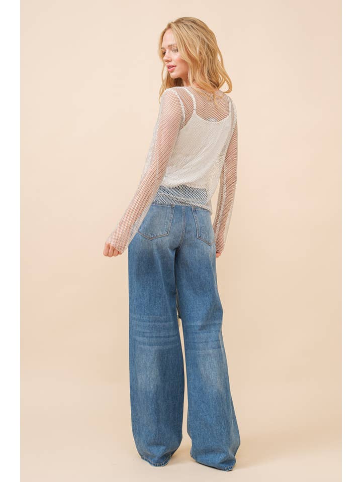 Blue B – Blusa - Mulher por atacado – 50092T - Tampo com forro de strass em malha de arrasto11