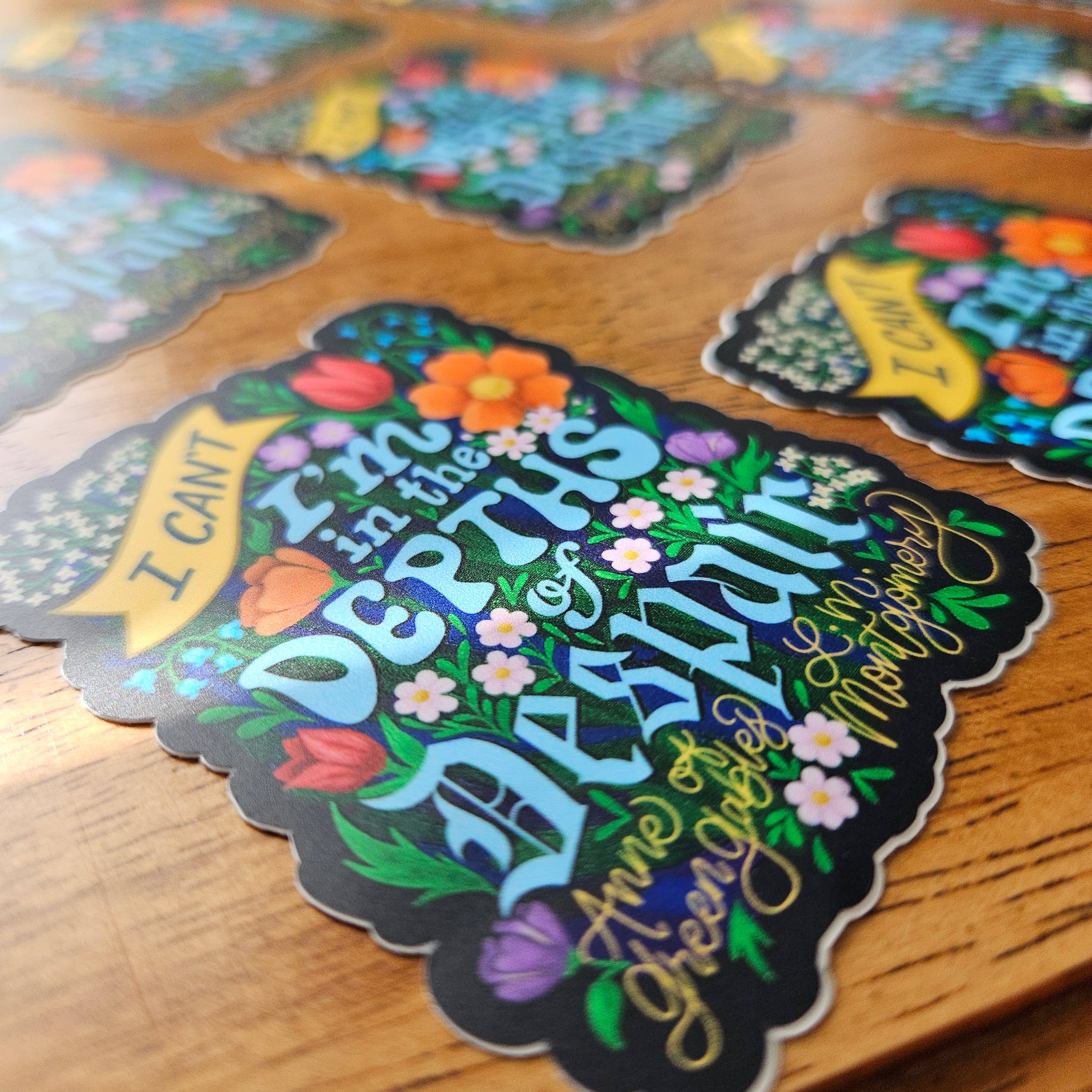 Nerd Lady Designs - Wholesale Sticker - Depths of Despair Anne of Green Gables Sticker6