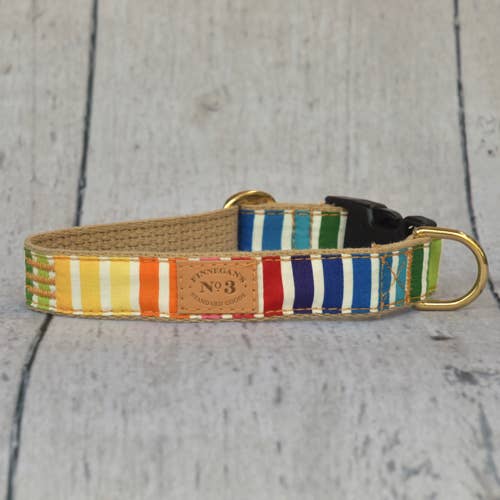 1 inch Fruit Stripes Collar for wholesale by Finnegan’s Standard Goods