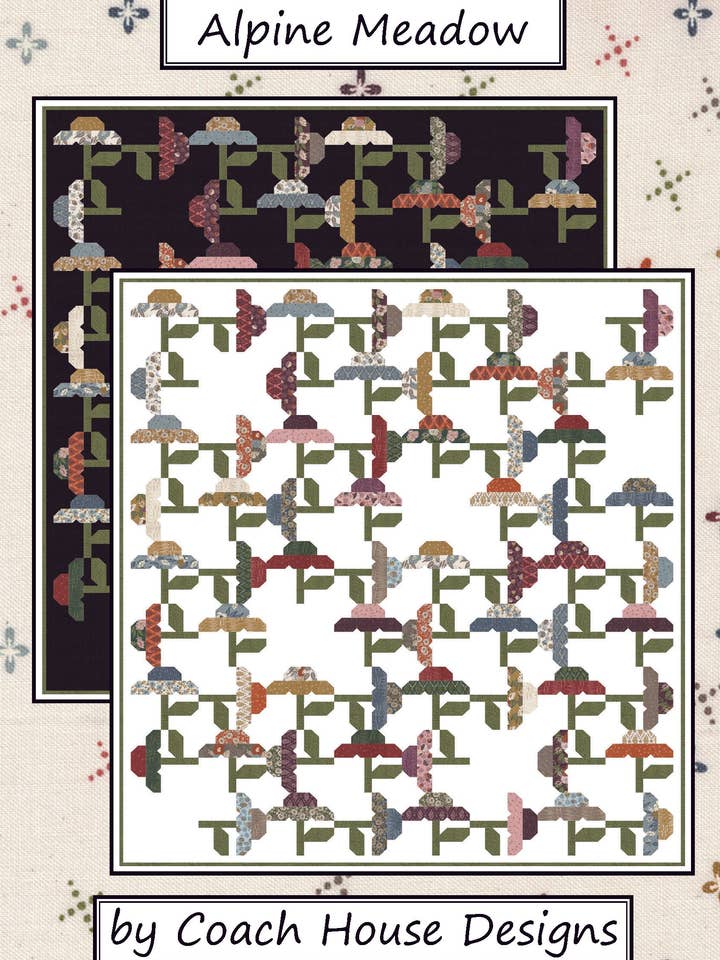 Padrão de Colcha de Atacado Prado Alpino por atacado de Coach House Designs