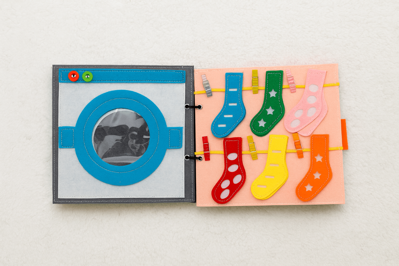 Wondertivity - Wholesale Preschool Book (3-5) - Busy Bear - My First Busy Book2