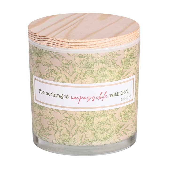 Vela de soja Nada es imposible 370 g para venta al por mayor de Dicksons