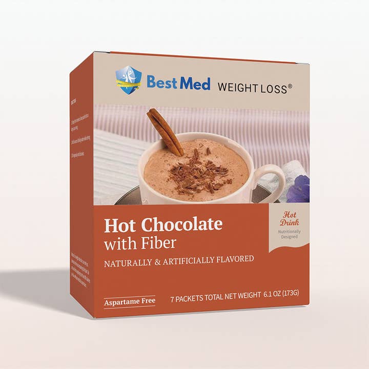 BestMed Hot Chocolate with Fiber (7ct) for wholesale by BestMed