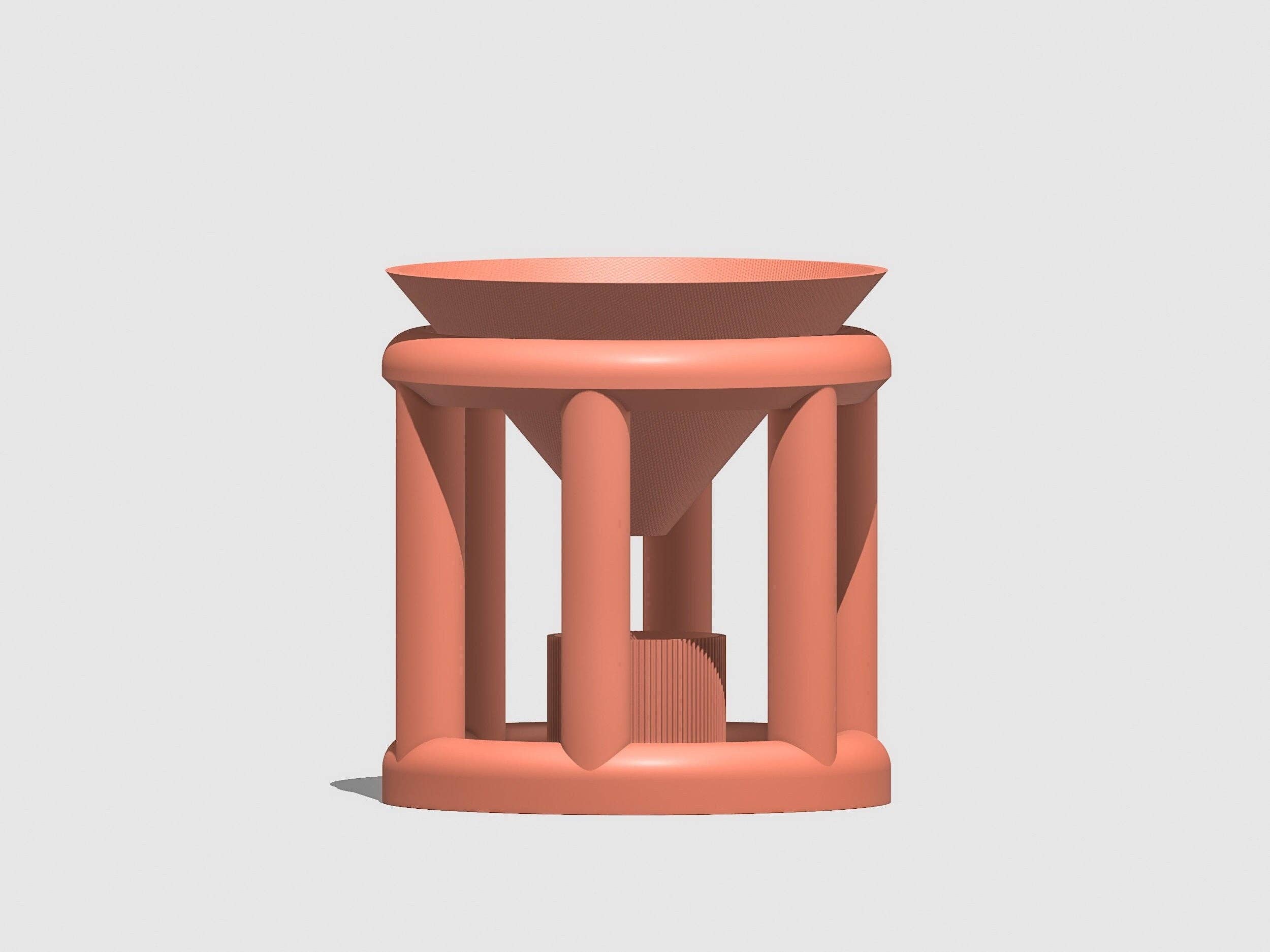 Rosebud Homegoods – wholesale Plant pot – Conduit Plant Stand with Planter & Catch15