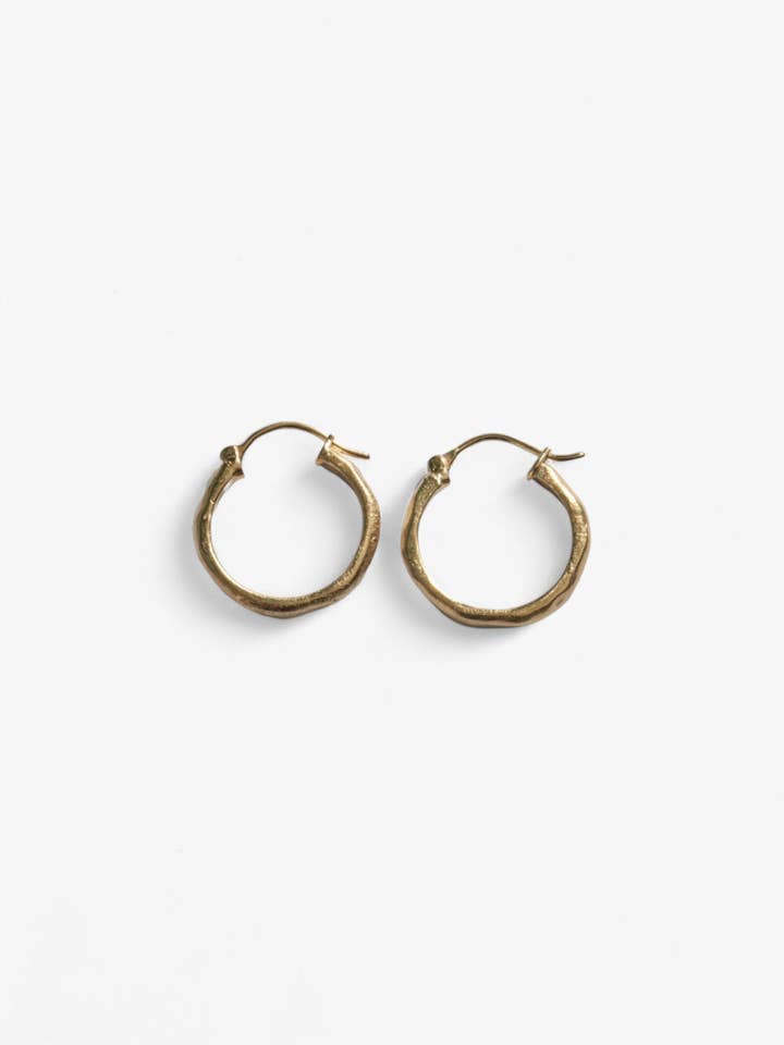 Wave Earrings | 18K Gold Vermeil for wholesale by Nusands