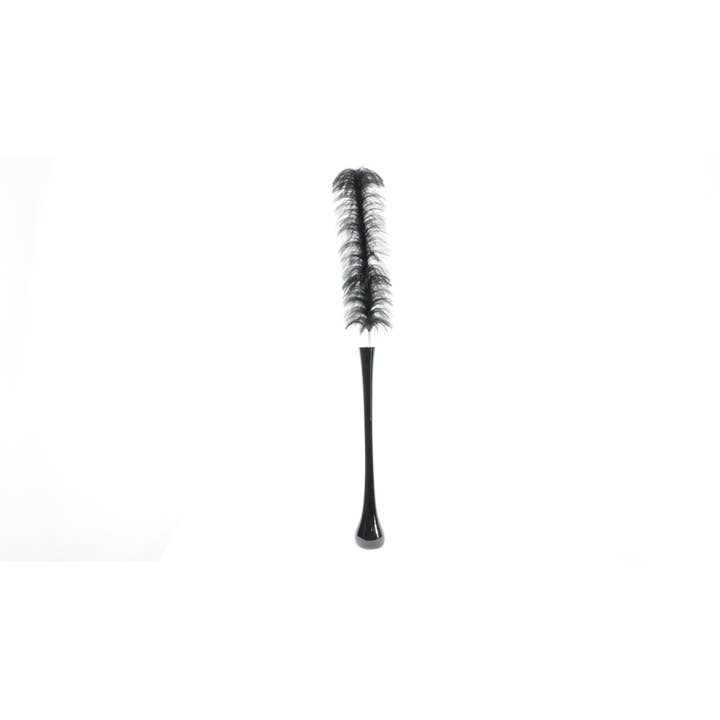 Zucker Feather Products - Wholesale Feathers - ROUND BOTTOM EIFFEL VASE 24" BLK2