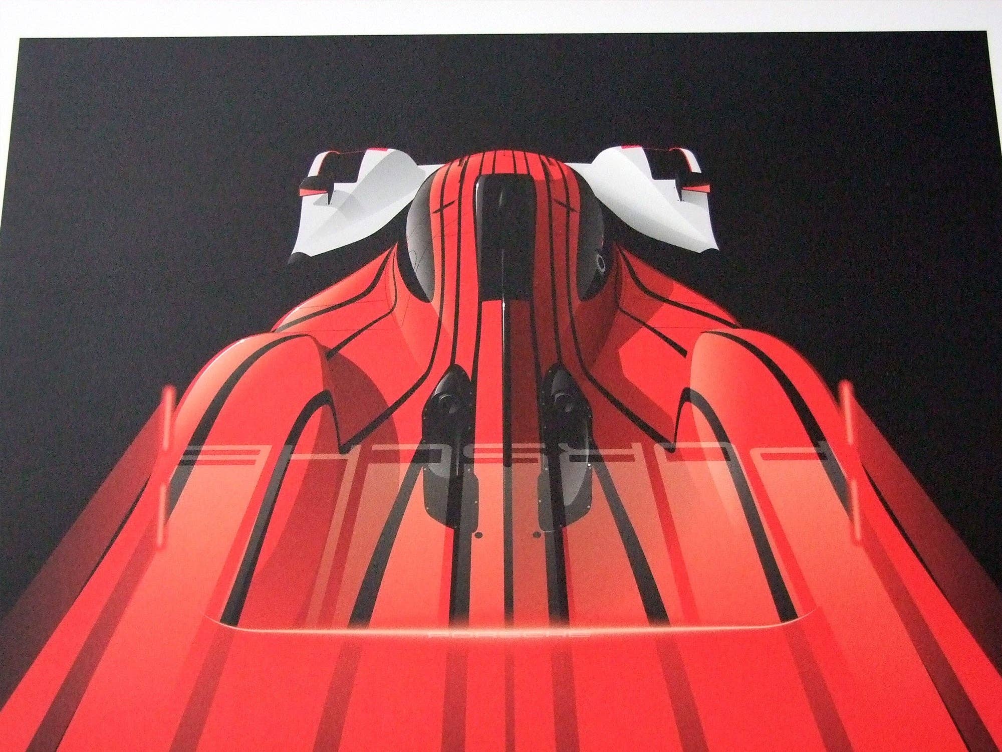 Ricardo Fine Car Artwork - Wholesale Art Print - Porsche 963 LMDh, 20234