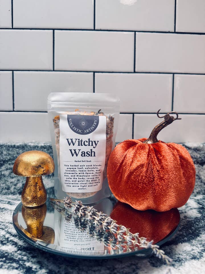 Bain de Trempage aux Herbes Witchy Wash pour la vente par Soulistic Artistry