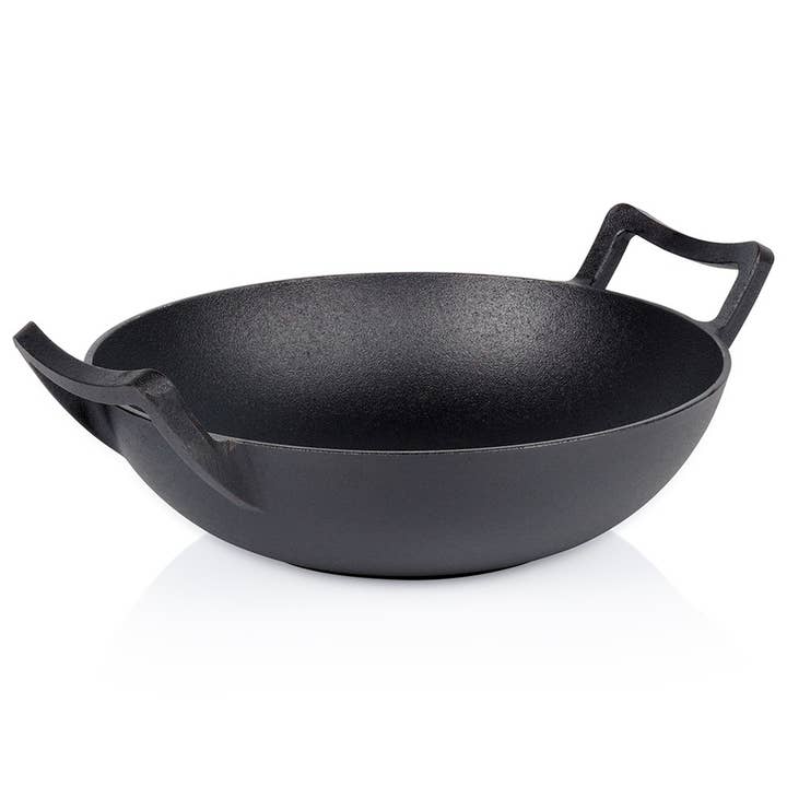 Wok Pan Cast Iron CAST LINE 32 cm for wholesale by Vilde