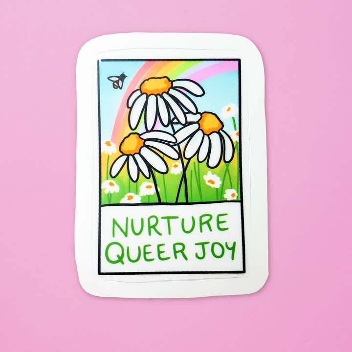 Little Rainbow Paper Co - Wholesale Sticker - Queer Joy Sticker1