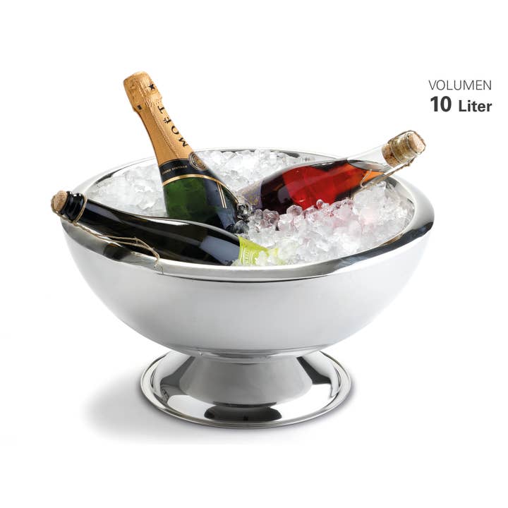 Double-walled champagne cooler for wholesale by Karl Weis