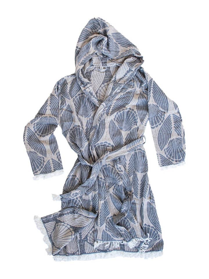 Buld&Co. – Engroshandel Morgenkåbe - Dame – Tyrkisk håndklæde Jacquard Badekåbe, strand slid dobbelt