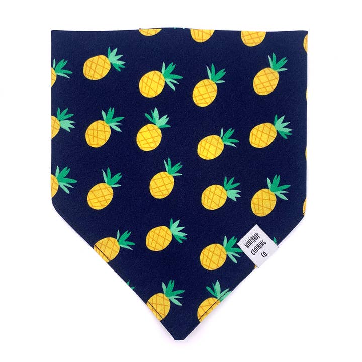Winthrop Clothing Co. - Vente Bandana – chien - Bandana pour chien ananas1