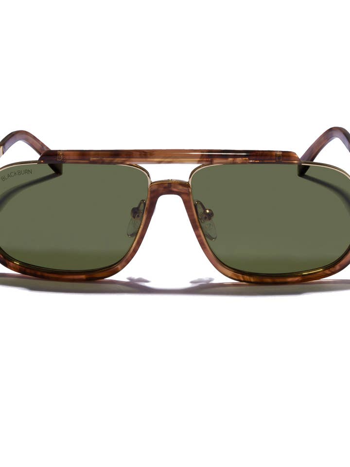 Rocky - Lunettes de soleil aviateur en acier japonais polarisé pour la vente par Blackburn