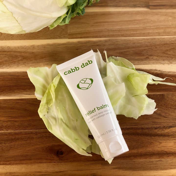 Cabbage Labs - Vendita all'ingrosso Spray/pomata analgesica - Massaggio per tessuti profondi senza profumo Cabb Dab con estratto di cavolo4