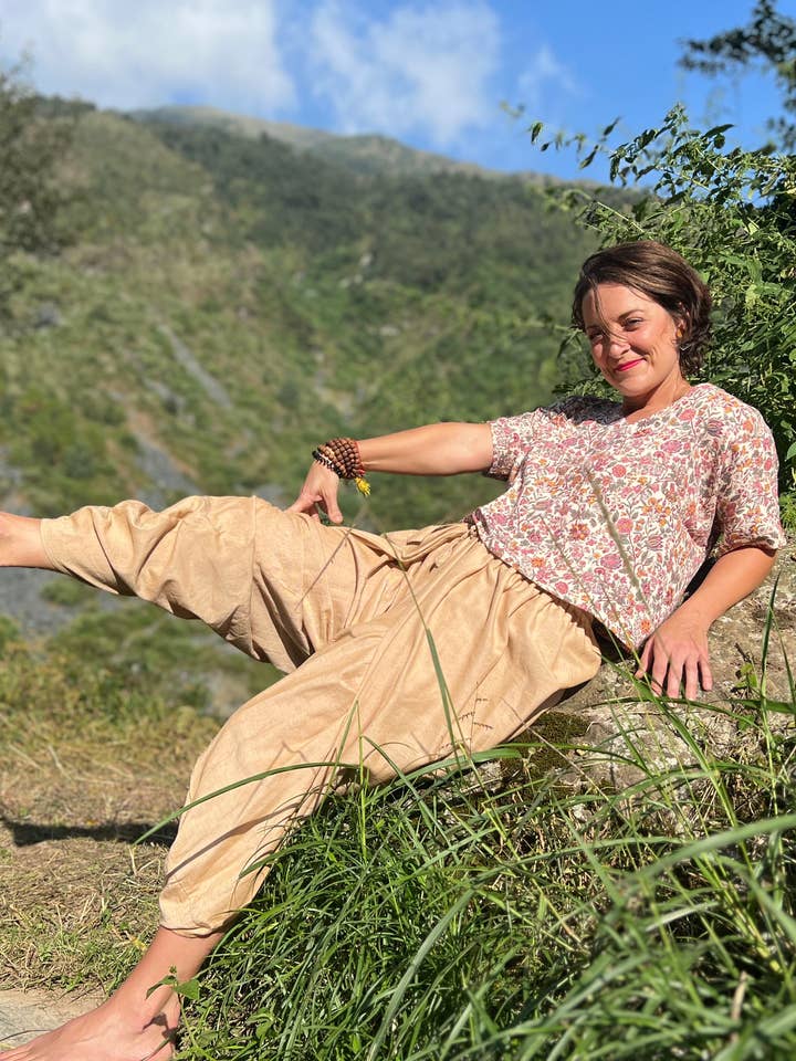 A Tender Rose – wholesale Pants – Women's – Hemp Cotton Dhoti Pants