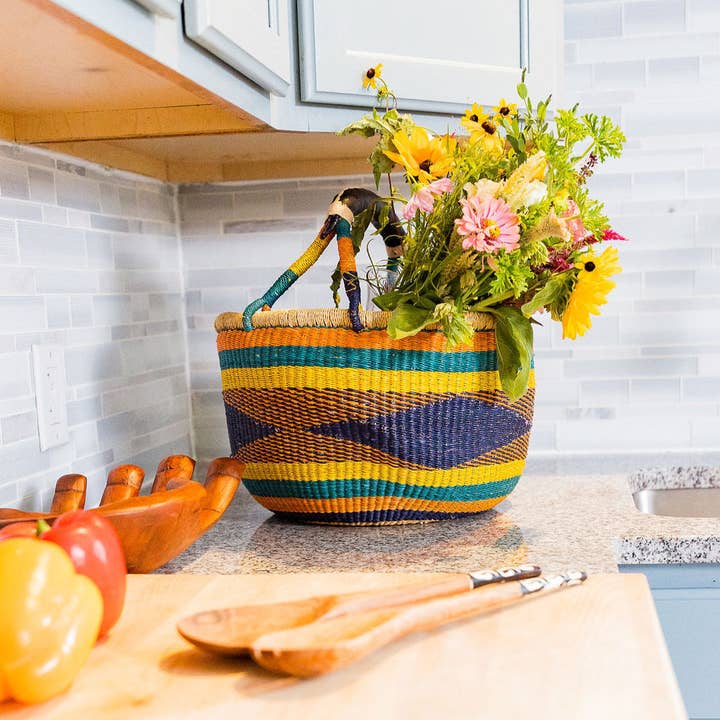 Gitzell FairTrade - Wholesale Basket - African Market Basket3