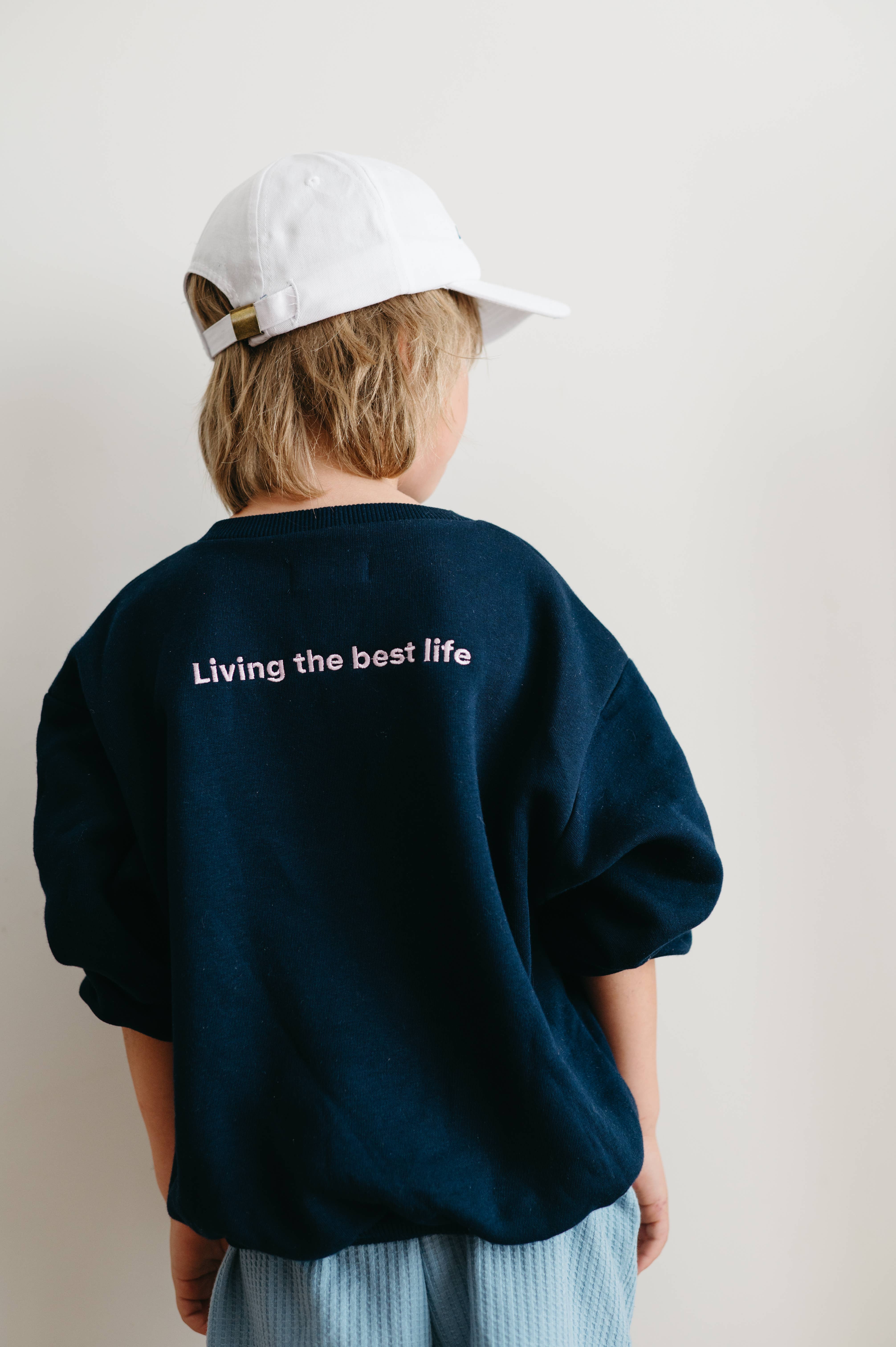 millawkids - Wholesale Sweatshirt - Kids - Living the best life sweatshirt5