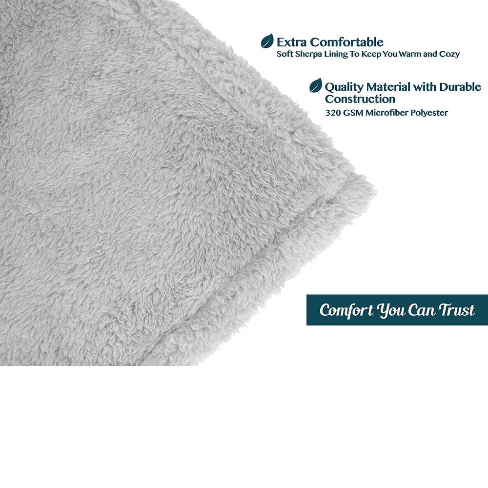 Pavilia - Wholesale Throw Blanket - Plush Shaggy Sherpa Blanket56