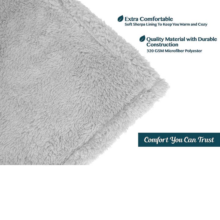 Pavilia - Wholesale Throw Blanket - Plush Shaggy Sherpa Blanket56