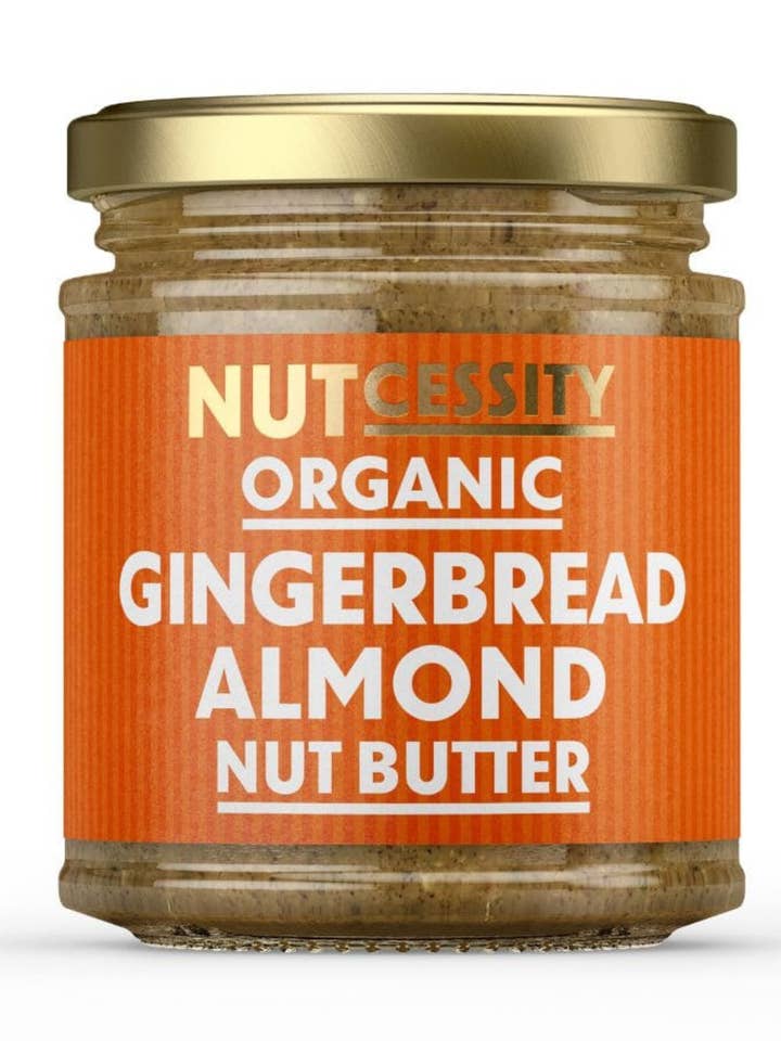 Beurre de noix d'amande au pain d'épice biologique pour la vente par Nutcessity