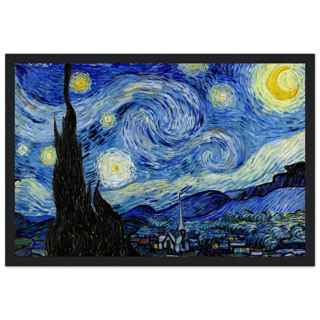 Art-O-Rama Shop - Vendita all'ingrosso Poster - Van Gogh - La notte stellata, poster dell'opera del 18899