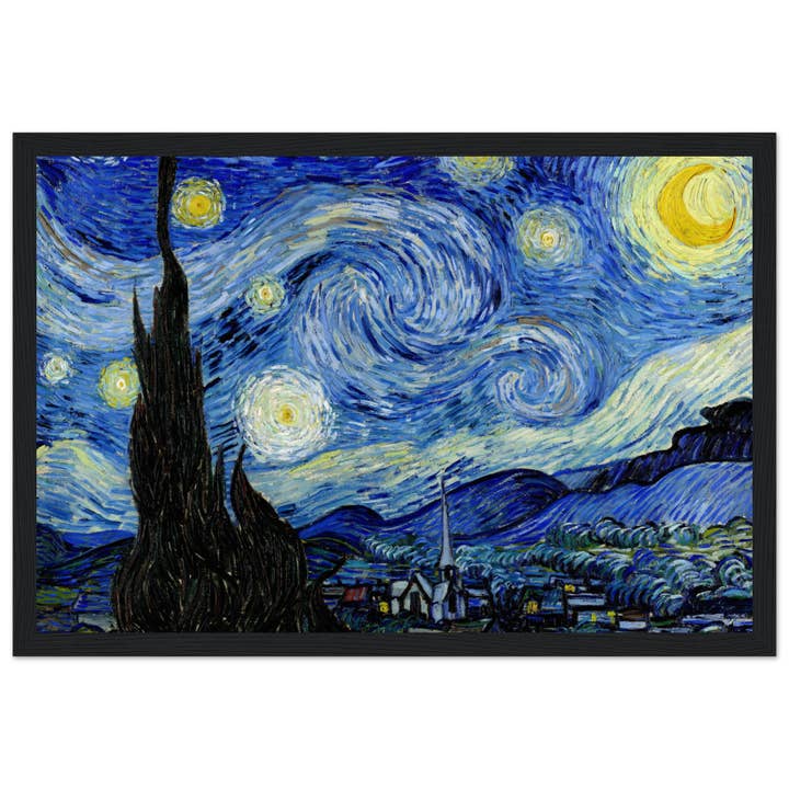 Art-O-Rama Shop - Vendita all'ingrosso Poster - Van Gogh - La notte stellata, poster dell'opera del 18899