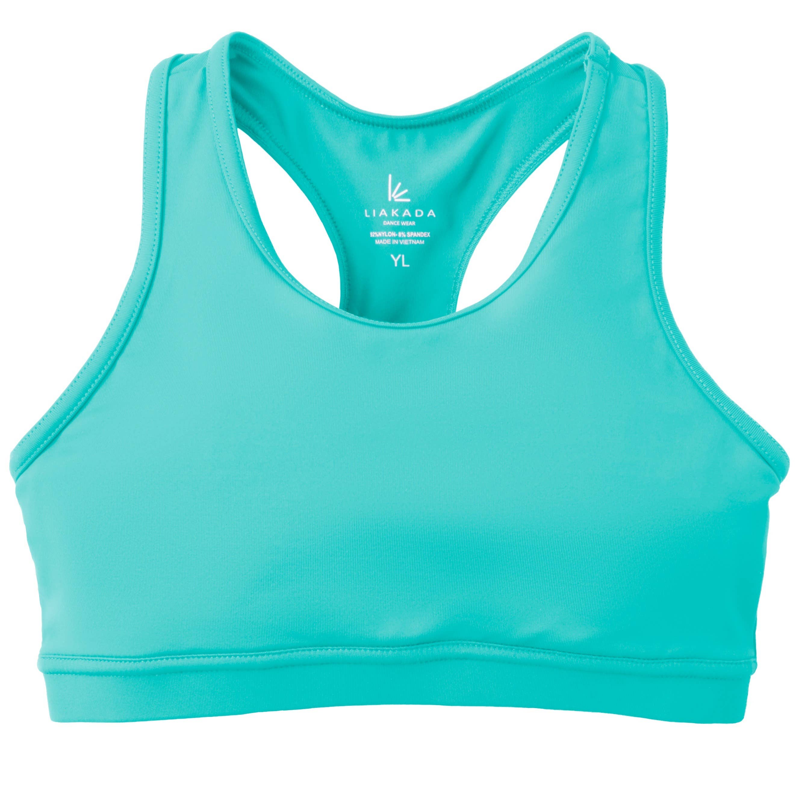Liakada Dancewear – Parte de cima de desporto - Criança por atacado – Top Sutiã Racerback para Menina4