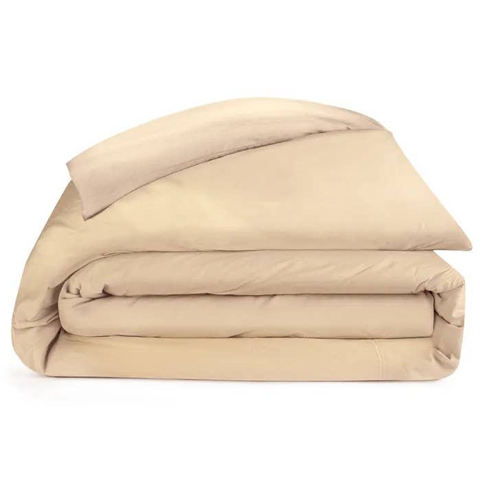 Sunset Sand King Brushed Percale Duvet Cover for wholesale by Bombacio