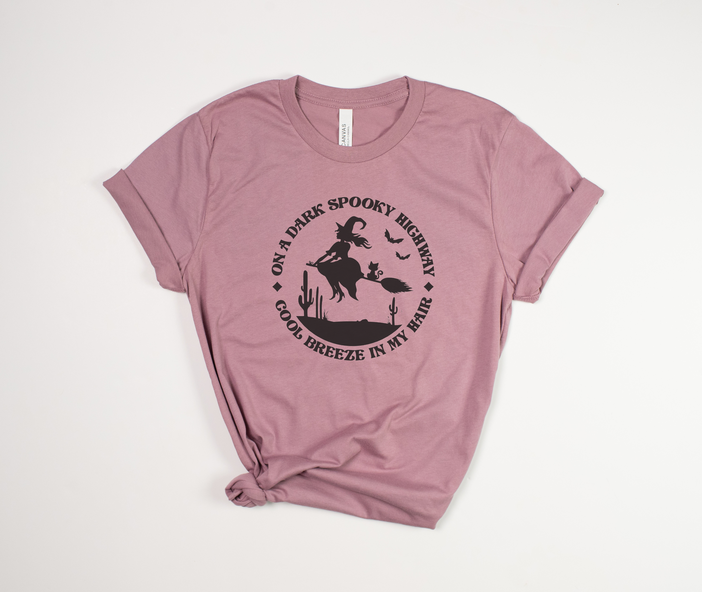 Stiles Tee Co. - Wholesale T-shirt met print - Uniseks - Vintage Halloween heksen-T-shirt - retro herfstshirt met print4