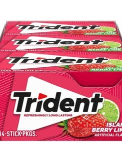 Island Berry Lime - Trident for wholesale by Hudson Meat Company