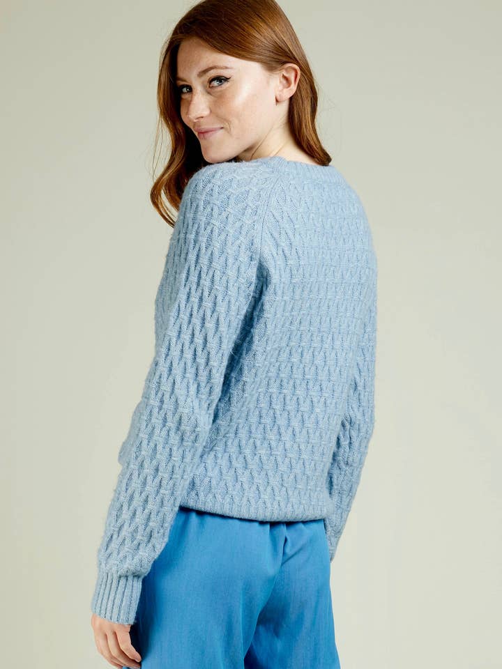 HEMEL PETRA - Trui met geometrisch patroon voor groothandel op Faire2