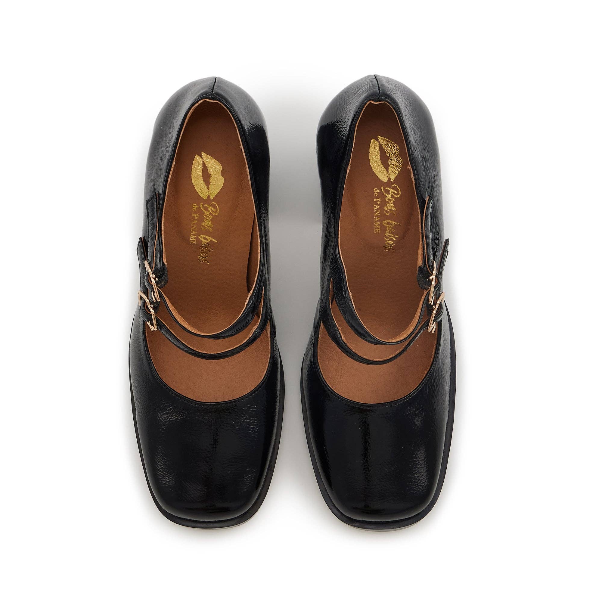 Alex Black Shiny Leather for wholesale on Faire2