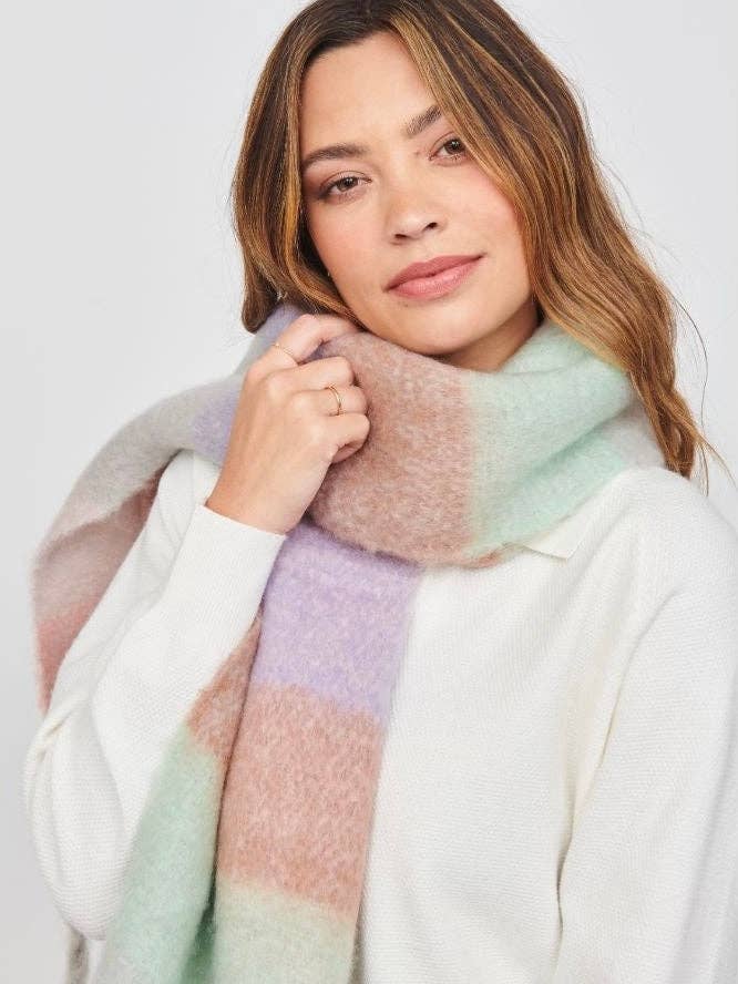 Écharpe à carreaux Urban Expressions pour la vente par NIBI MTK