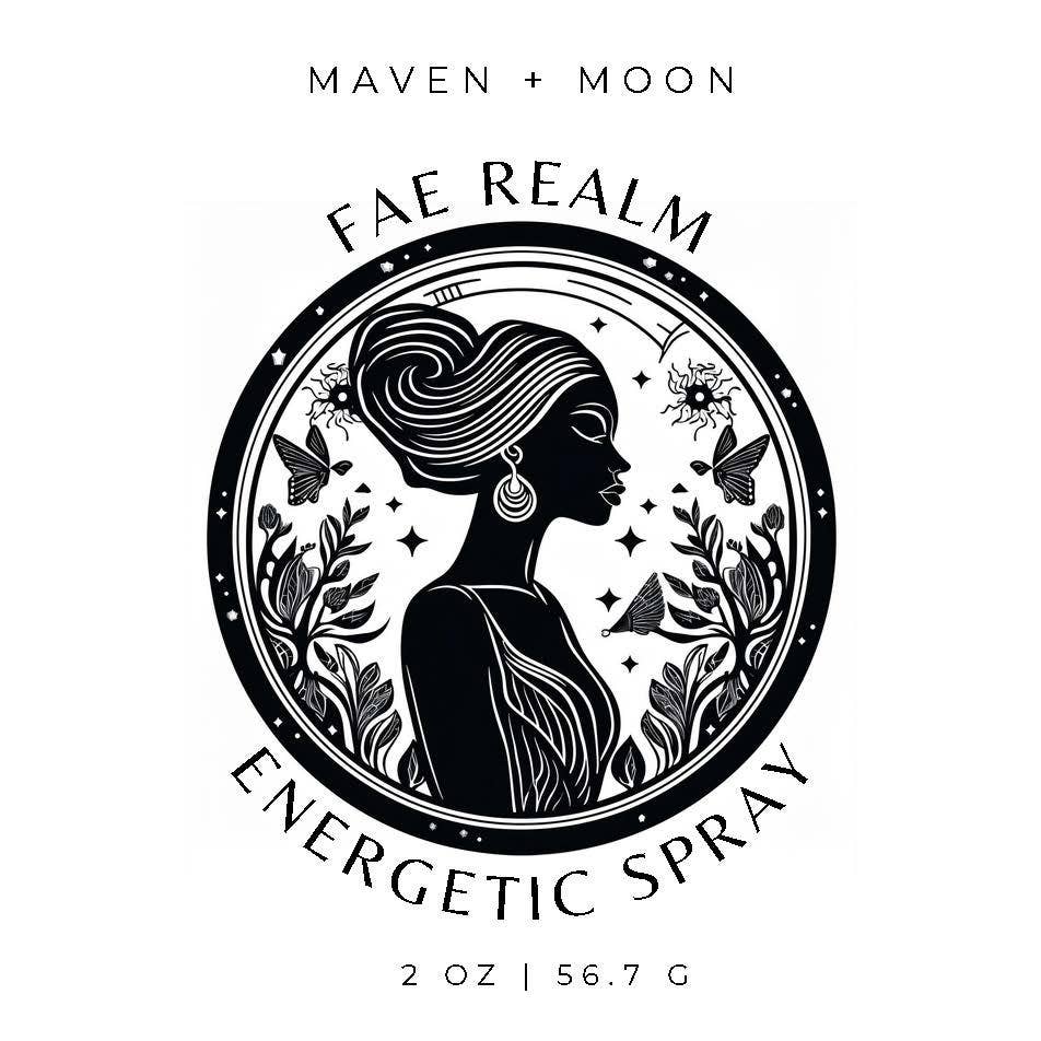 MAVEN + MOON - Wholesale Smudge Spray - Fae Realm Energy Spray 1