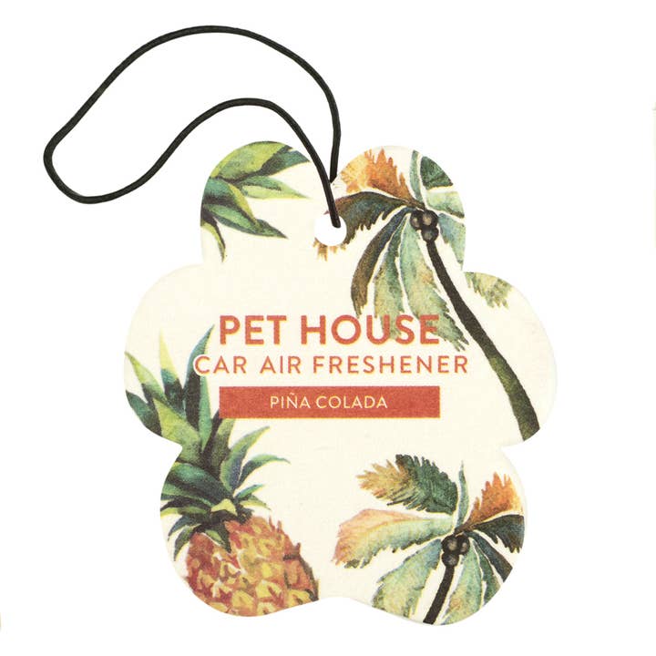 Pet House by One Fur All - Wholesale Car Freshener - Unisex - Pina Colada Car Air Freshener