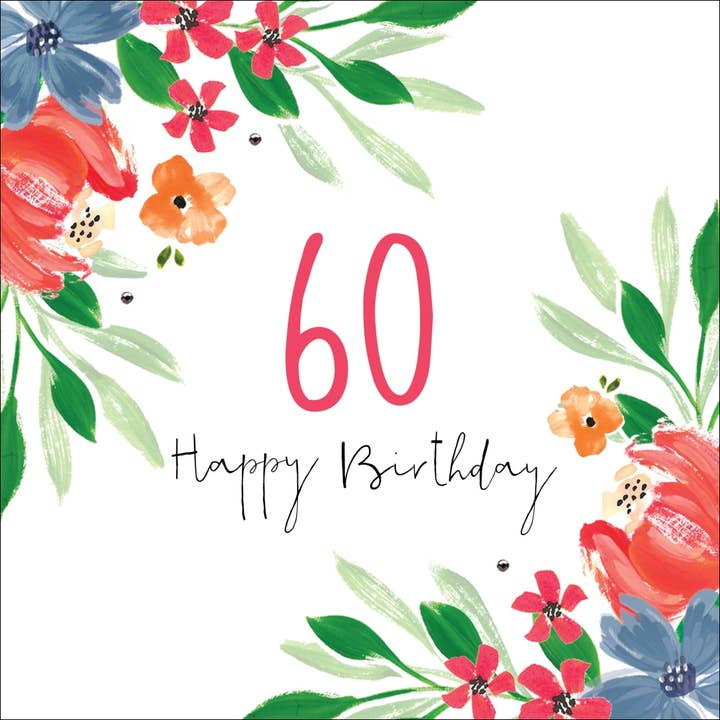 Buon compleanno, centesimo biglietto di auguri fatto a mano per la vendita all'ingrosso da parte di The Handcrafted Card Company