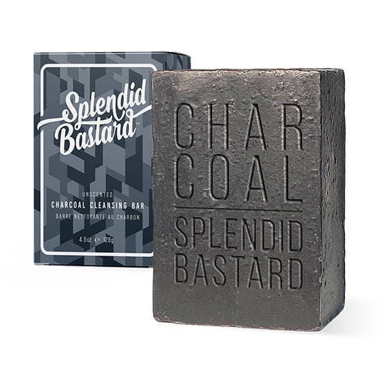 Charcoal Cleansing Bar for wholesale by Splendid Bastard Beard Supply