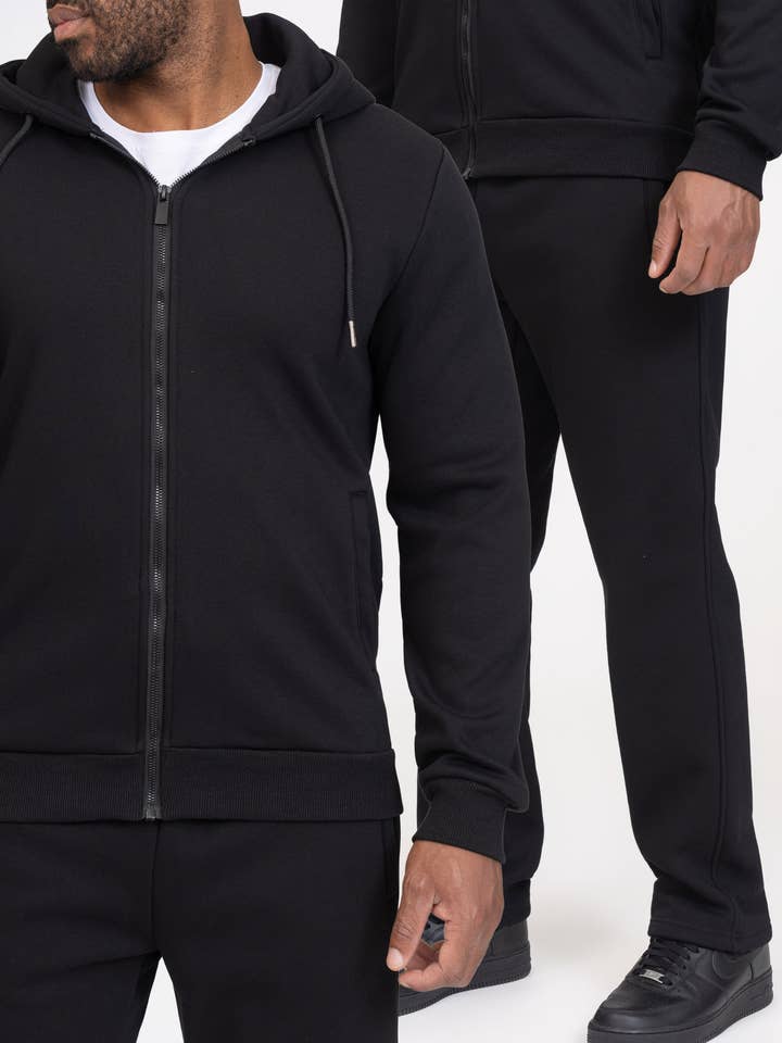 Warm lined jogging set TX1229-1 for wholesale by Zayne Paris