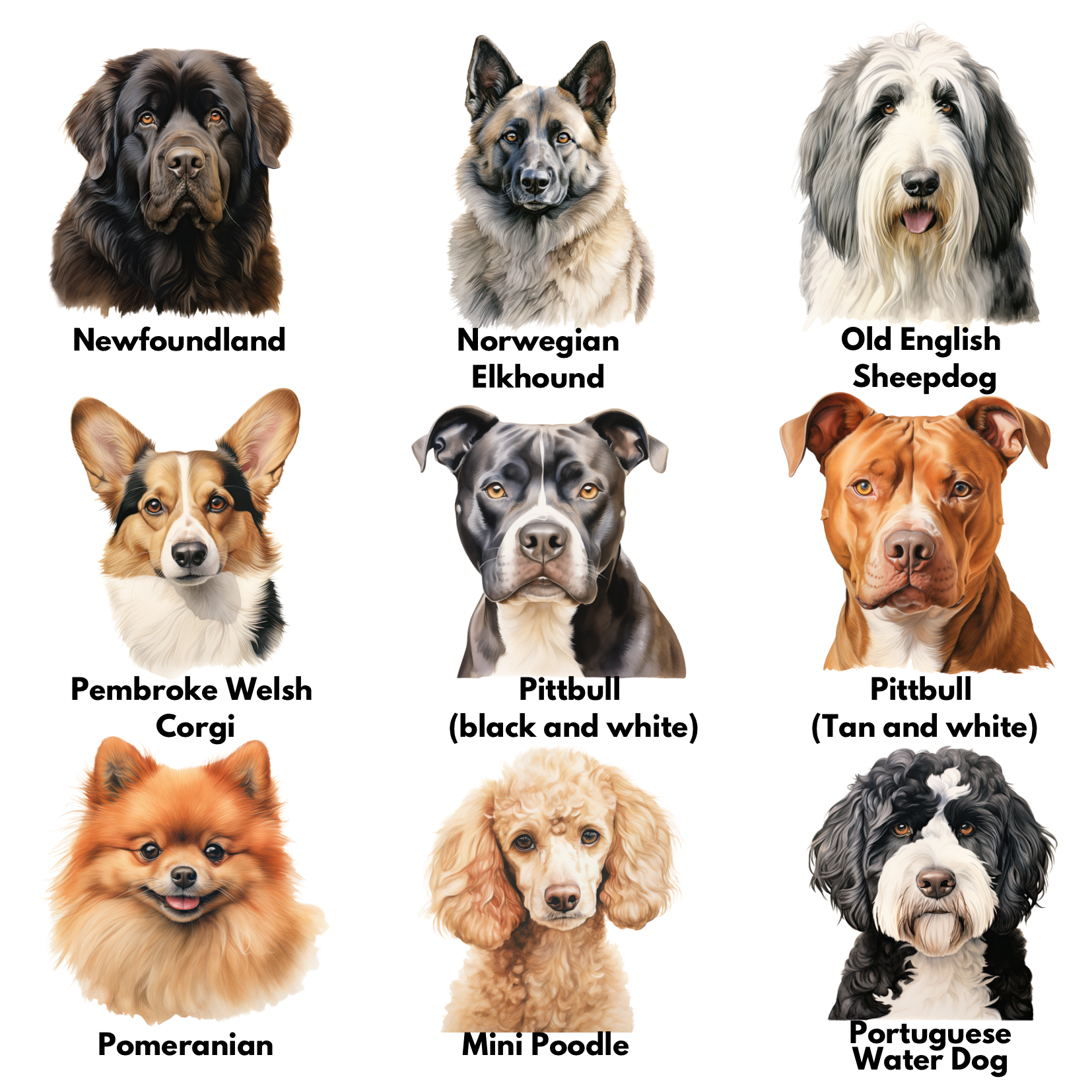 Cambria K9 - Wholesale Magnet - Dog Breed Magnets 9