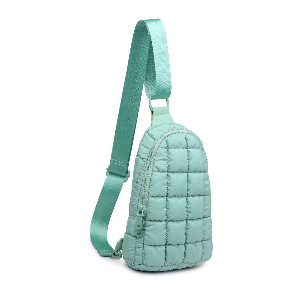 Sol and Selene - Wholesale Belt Bag - Women's - Rejuvenate - Quilted Puffer Nylon Sling Backpack76
