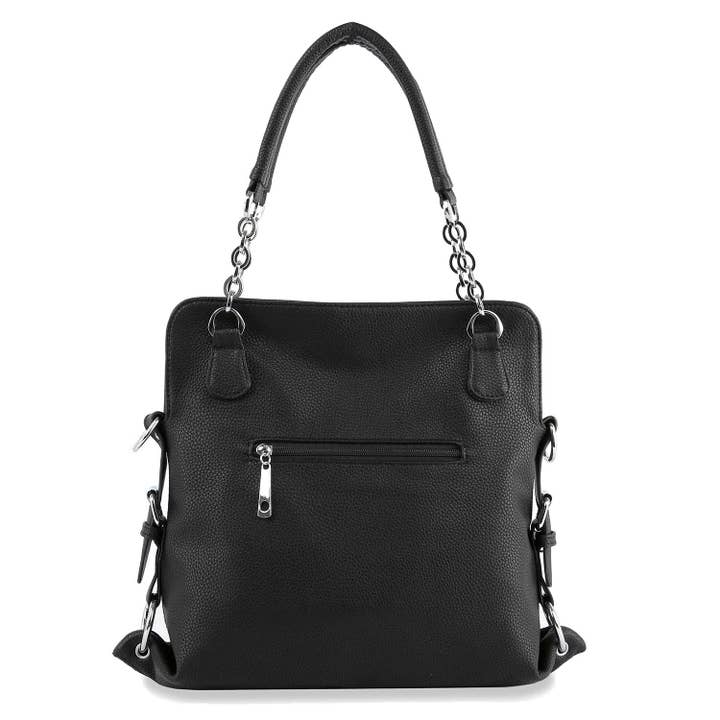 Black Dazzling Rhinestone Fashion Handbag for wholesale on Faire