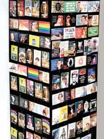 Magnet Floor Display Only in USA-$200 w/$500 USD of MAGNETS for wholesale by Ephemera