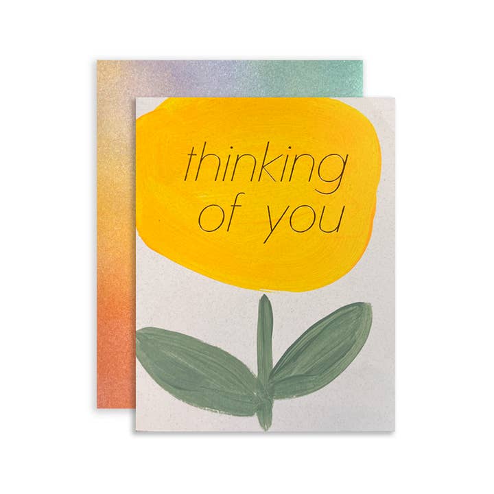 Moglea - Wholesale Thinking of You Card - Flower Thinking