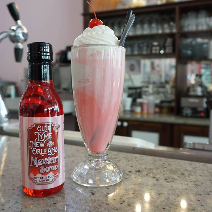 Sean Rivera,LLC / dba Olde Tyme New Orleans - Wholesale Flavored Syrup - Olde Tyme Nectar Syrup 10 fl oz.