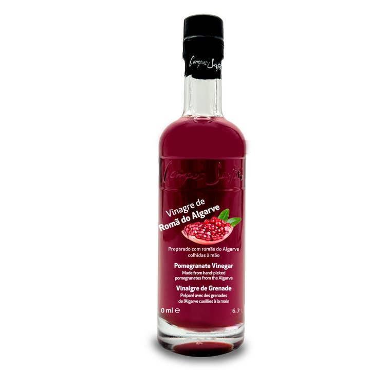 Pomegranate Vinegar from Algarve - 200 ml for wholesale by Campos Santos & Conservas Santos - Produtos Regionais
