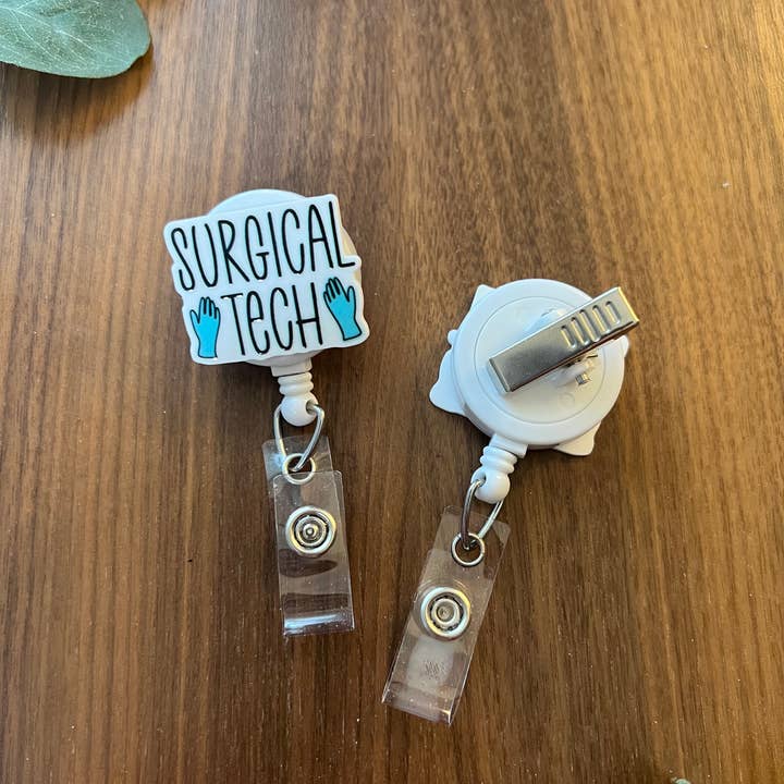 Katesy Things - Wholesale Badge Accessory - Unisex - Surgical Tech Life Badge Reel