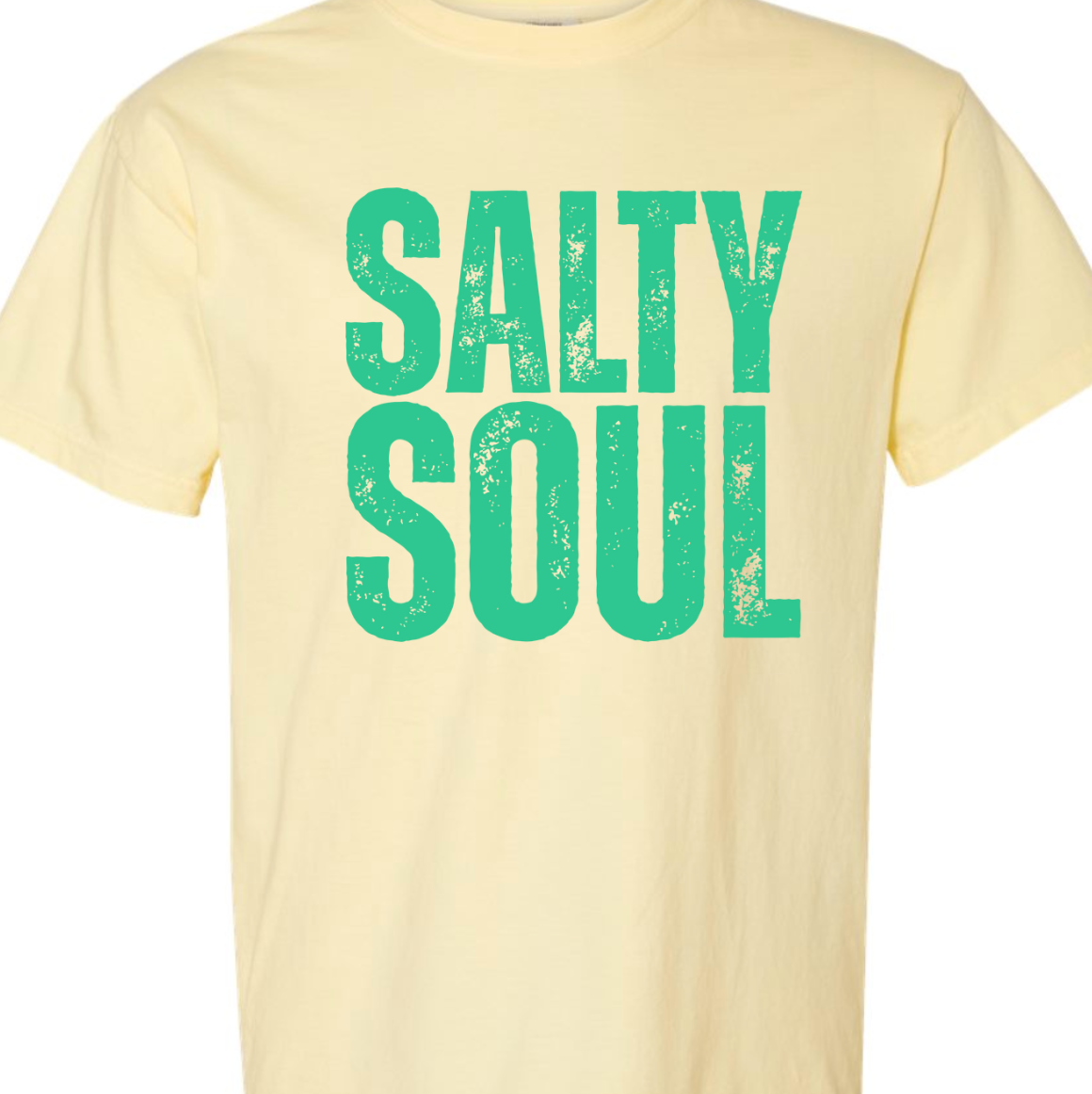 Kiki's Boutique - Wholesale Screen Printed T-Shirt - Women's - Salty Soul Comfort Color Tee 10