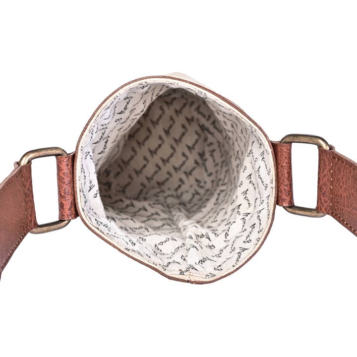 Mona B. – wholesale Wine gift bag – A Bottle Wine Up-Cycled Canvas Wine Gift Bag5